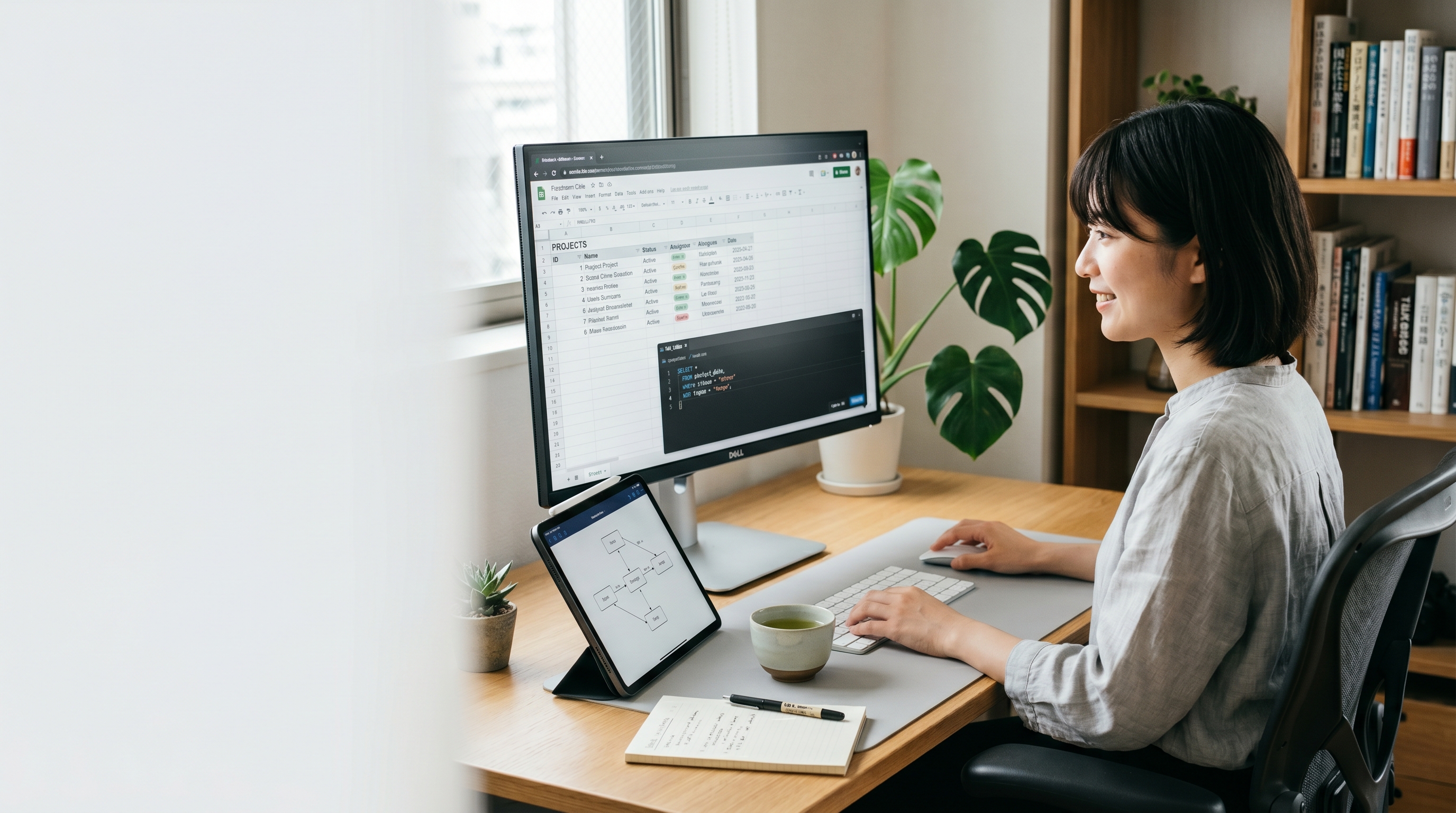 ブラウザでSQLite編集！SQL実行・エクセル風操作のSQLiteスタジオ