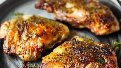 鶏肉の皮が反らずにパリパリに焼くのは、これで簡単